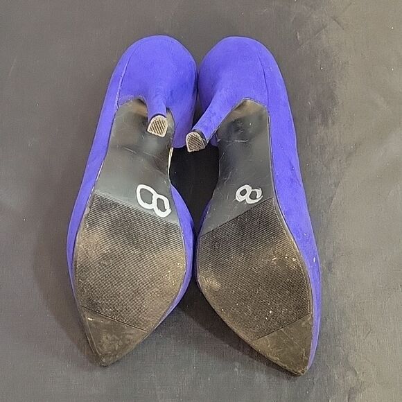 CHARLOTTE RUSSE POINTED TOE D'ORSAY HIGH HEEL STILETTOS PUMP - Picture 14 of 14